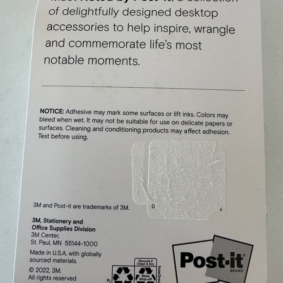 NWT Post-It Assortment of FIVE Packages Post-It Sticky Notes Mini Notes - Picture 5 of 6